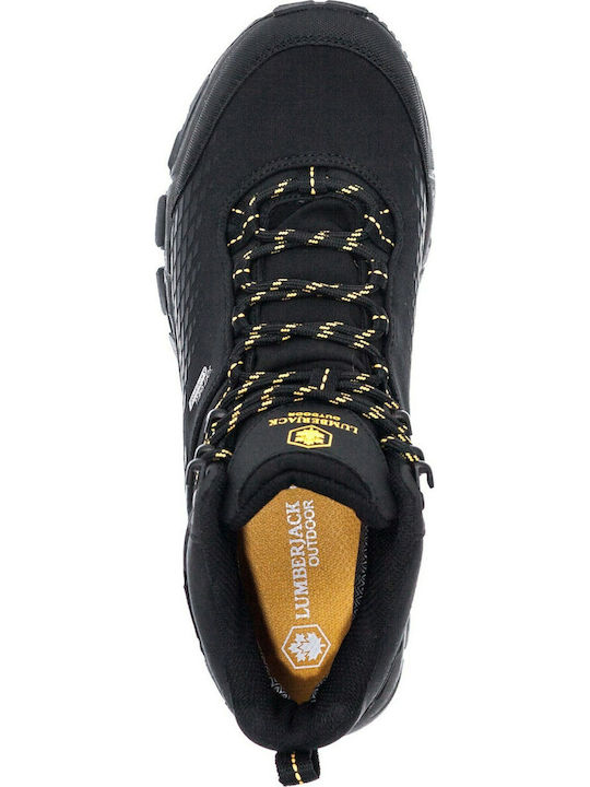Lumberjack Sport Shell Herren Wanderschuhe Schwarz