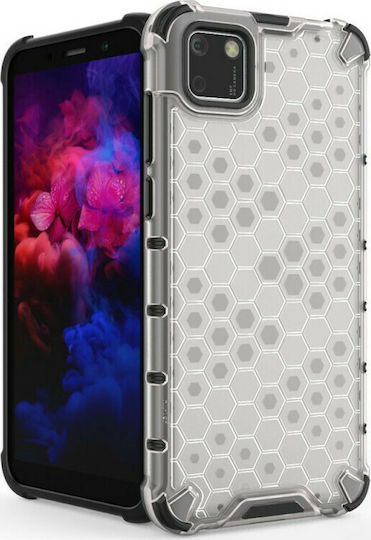 Hurtel Honeycomb Задна корица Пластмаса Прозрачен (Huawei Y5p)