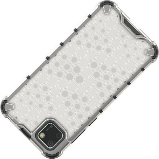 Hurtel Honeycomb Задна корица Пластмаса Прозрачен (Huawei Y5p)