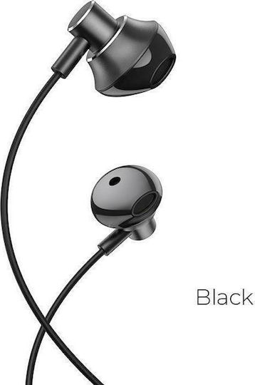 Hoco M75 Belle In-ear Handsfree με Βύσμα 3.5mm Μαύρο