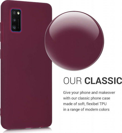 KWmobile TPU Back Cover Σιλικόνης Μωβ (Galaxy A41)