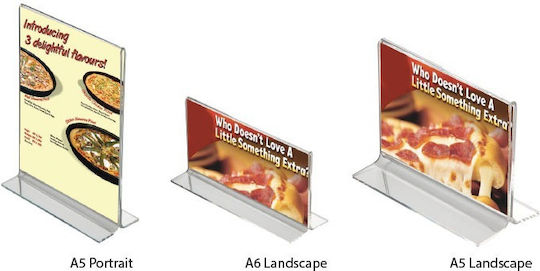 M&T Displays Σταντ Προβολής Μονόφυλλο A5