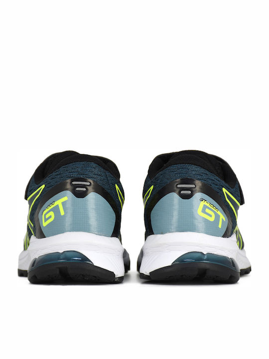 Gt 1000 9 PS Kids Sports Shoes Running with Hoop & Loop Closure Green
