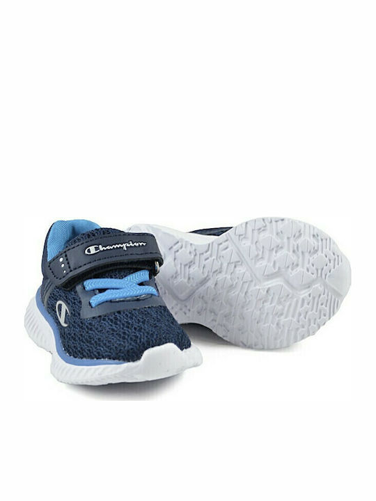 Softy Mesh TD Αθλητικά Παιδικά Παπούτσια Running με Σκρατς Navy Μπλε