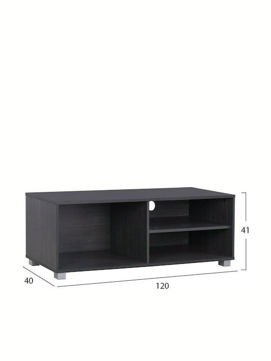 TV Stand Wooden Brooks Wenge L120xW40xH41cm