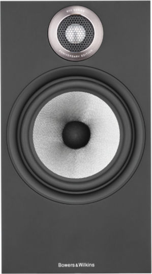 Bowers & Wilkins 606 S2 Anniversary Edition Двойка Hi-Fi Говорители Bookself 2 Брой шофьори Ш19xД30xВ34.5см. Черен