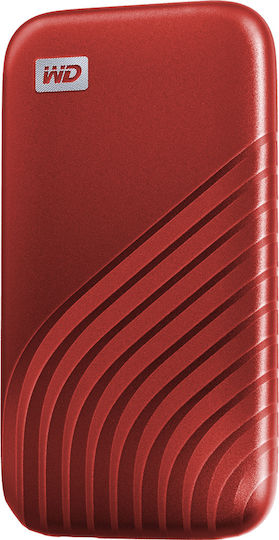 Western Digital MyPassport SSD 2020 USB 3.2 / USB-C 1TB Red