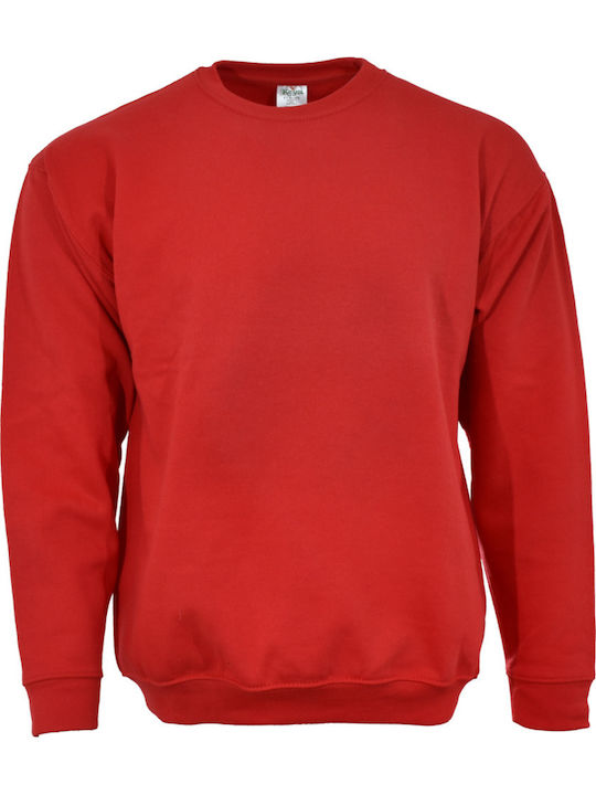 Keya SWC280 Men's Long Sleeve Promotional Sweatshirt Red