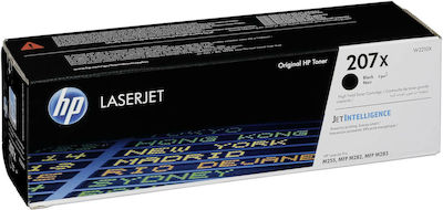 HP 207X Toner Kit tambur imprimantă laser Negru Randament ridicat 3150 Pagini printate (W2210X)