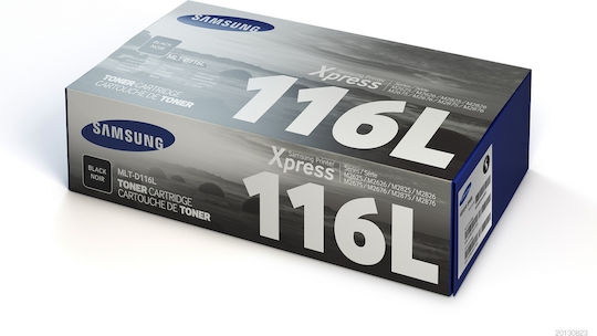 Samsung MLT-D116L Original Toner Laser Printer Black High Yield 3000 Pages (SU828A)