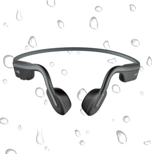 Shokz Openmove Knochenleitung Bluetooth-Freisprecheinrichtung Kopfhörer mit Schweißresistenz Slate Grey