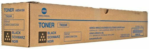 Konica Minolta TN-324K Γνήσιο Toner Laser Εκτυπωτή Μαύρο Return Program 28000 Σελίδων A8DA150