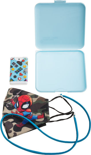 Epikal Antibacterial Case for Protection Mask Light Blue