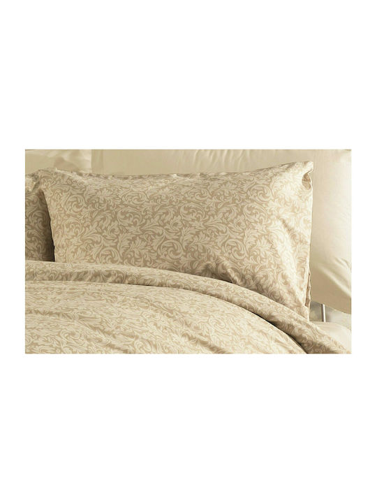 Dimcol Duvet Cover Queen 220x240 Areti 1935785540827080 Beige 270