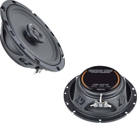 Ground Zero Set Auto-Lautsprecher 6.5" mit 70W RMS (2 Weg)