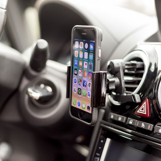 Forever Auto Handyhalterung mit verstellbaren Haken Schwarz