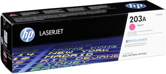 HP 203A Original Toner Laser Printer Magenta 1300 Pages (CF543A)