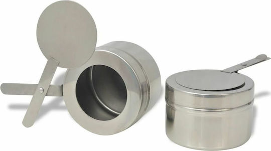 vidaXL Bain Marie Serving with Reservoir Set de 2 bucăți