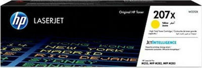 HP 207X Toner Laser Εκτυπωτή Κίτρινο High Yield 2450 Σελίδων (W2212X)