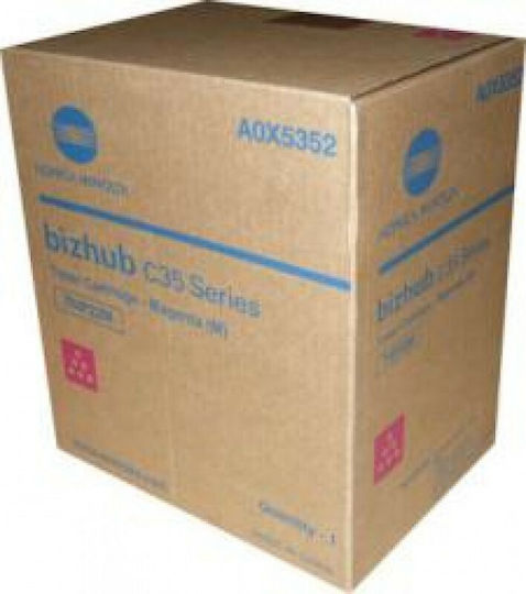 Konica Minolta TNP-22M Original Toner Laser Printer Magenta 6000 Pages (A0X5352)