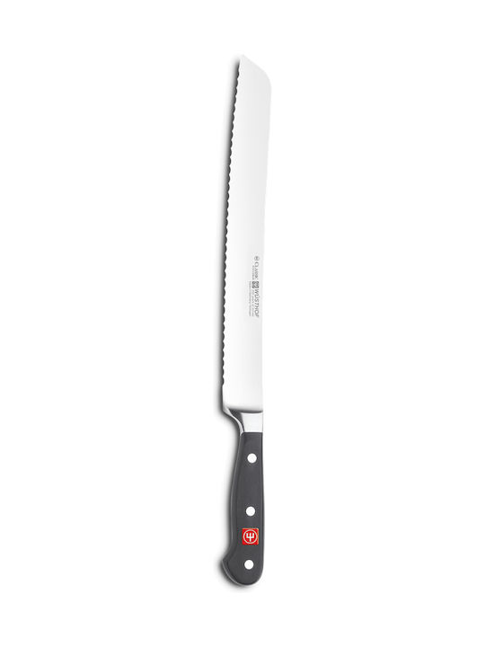 Wusthof Classic Bread Knife of Stainless Steel Black 26cm 4151-26 1030101026