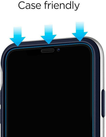 Spigen GLAS.tR Vollflächig gehärtetes Glas 2Stück (iPhone 11 Pro)