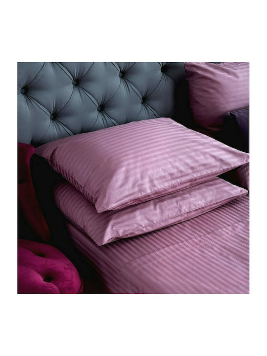 SB Home Lusso Σετ Σεντόνια Υπέρδιπλα 250x280εκ. Dusty Pink (4τμχ)
