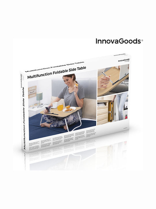 InnovaGoods Ξύλινος Δίσκος Κρεβατιού 60x27cm