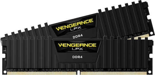 Corsair Vengeance LPX DDR4 32GB RAM με 2x16GB Modules και Ταχύτητα 3000 για Desktop