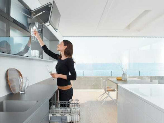Blum Aventos HK-XS Μηχανισμός Κουμπάσο Ντουλαπιού από Ανοξείδωτο Ατσάλι 20K1501