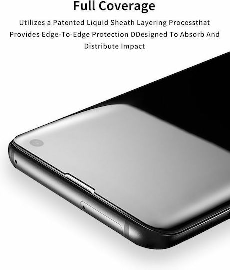 T-Max UV 3D Vollflächig gehärtetes Glas (Galaxy S10+)