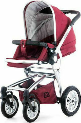 Moon Buggy Tregg Verstellbar 2 in 1 Baby Kinderwagen Geeignet für Neugeborene Rot MOON.63570200-982