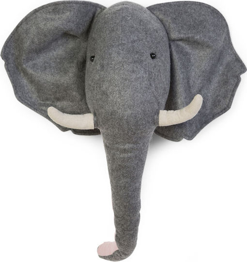 Childhome Kinderwanddekoration Tierkopf Tiere 53x15x48cm
