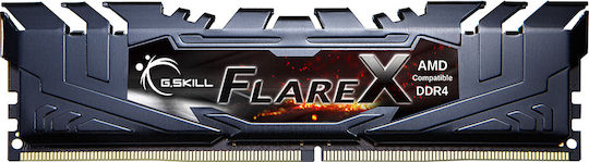 G.Skill Flare X 16GB DDR4 RAM με 2 Modules (2x8GB) και Ταχύτητα 3200 για Desktop