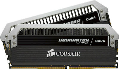 Corsair Dominator Platinum 16GB DDR4 RAM mit 2 Modulen (2x8GB) und Geschwindigkeit 3000 für Schreibtisch