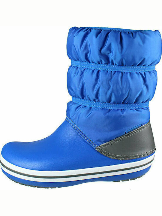 Crocband Anatomical Kids Snow Boots Blue