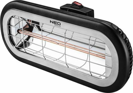 Neo Tools Стенен нагревател Кварц за баня 2000W