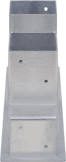 vidaXL Silver Steel Firewood Stacking Aids 12pcs Accessories