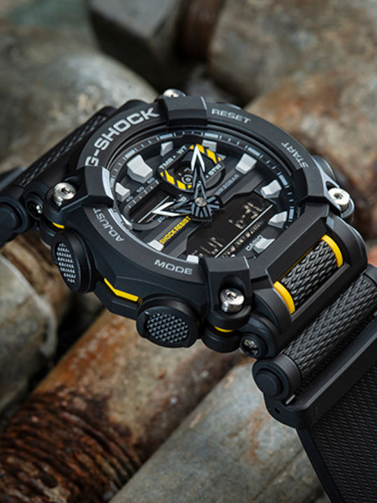 Casio G-shock Ρολόι Μπαταρίας με Καουτσούκ Λουράκι