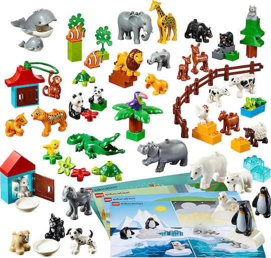 Lego Bildung Animals für 2 - 6 Jahre 90Stück