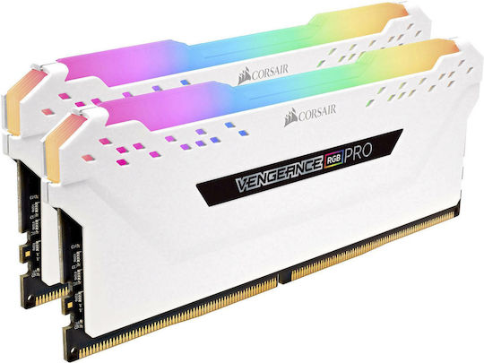 Corsair Vengeance RGB Pro DDR4 16GB RAM με 2x8GB Modules και Ταχύτητα 2666 για Desktop