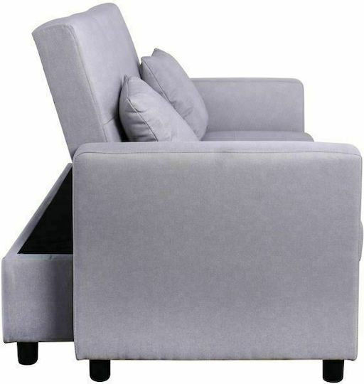 Imola Two-Seater Couch Bed Light Grey 154x100x93 cm E9921 22