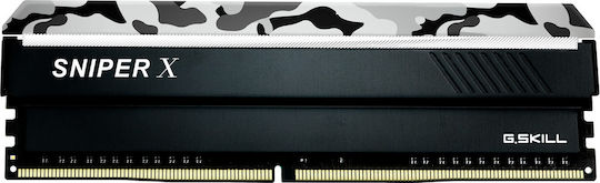 G.Skill Sniper X DDR4 16GB RAM με 2x8GB Modules και Ταχύτητα 3200 για Desktop