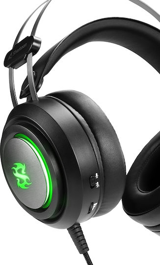 Sharkoon Skiller SGH30 Over Ear Gaming Headset with Connection USB