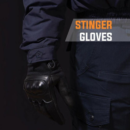 Pentagon Military Gloves Black in Black color