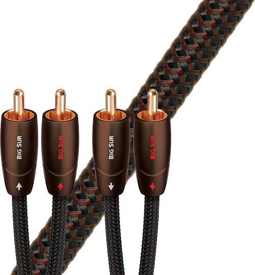 Audioquest Big Sur Кабел RCA мъжки - RCA мъжки 1.5м