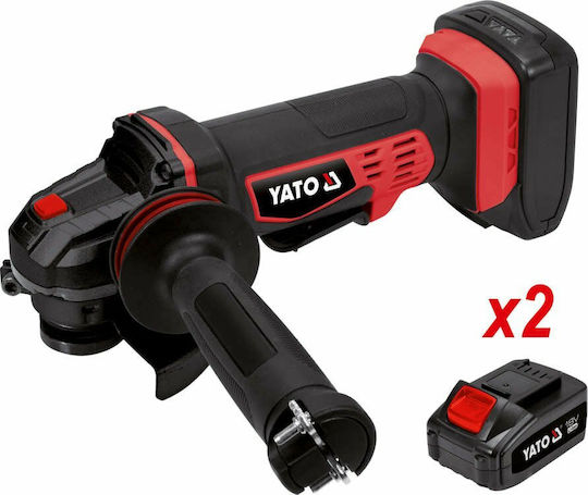 Yato YT-82828 Grinder 125mm Battery with Speed Control 18V Solo
