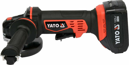 Yato YT-82828 Grinder 125mm Battery with Speed Control 18V Solo