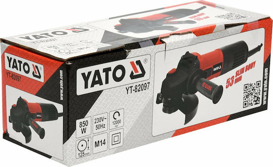Yato Τροχός 125mm Ρεύματος 850W