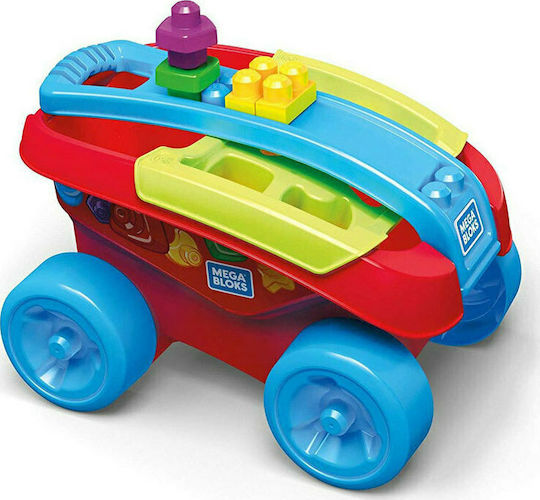 Mega Bloks Конструктори Mega Bloks Shape Sorting Wagon за 1+ Години 25 Бройки